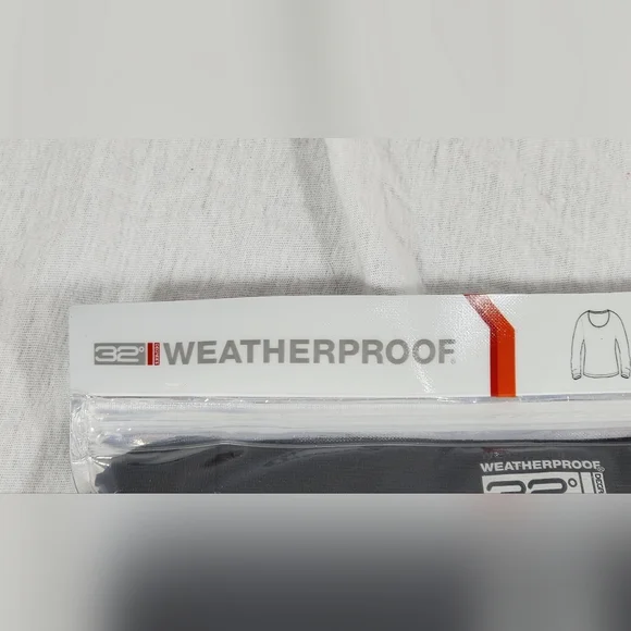 32 DEGREES HEAT LONG SLEEVE SCOOP NECK LAYER TSHIRT WOMENS NEW BLACK - Picture 4 of 8